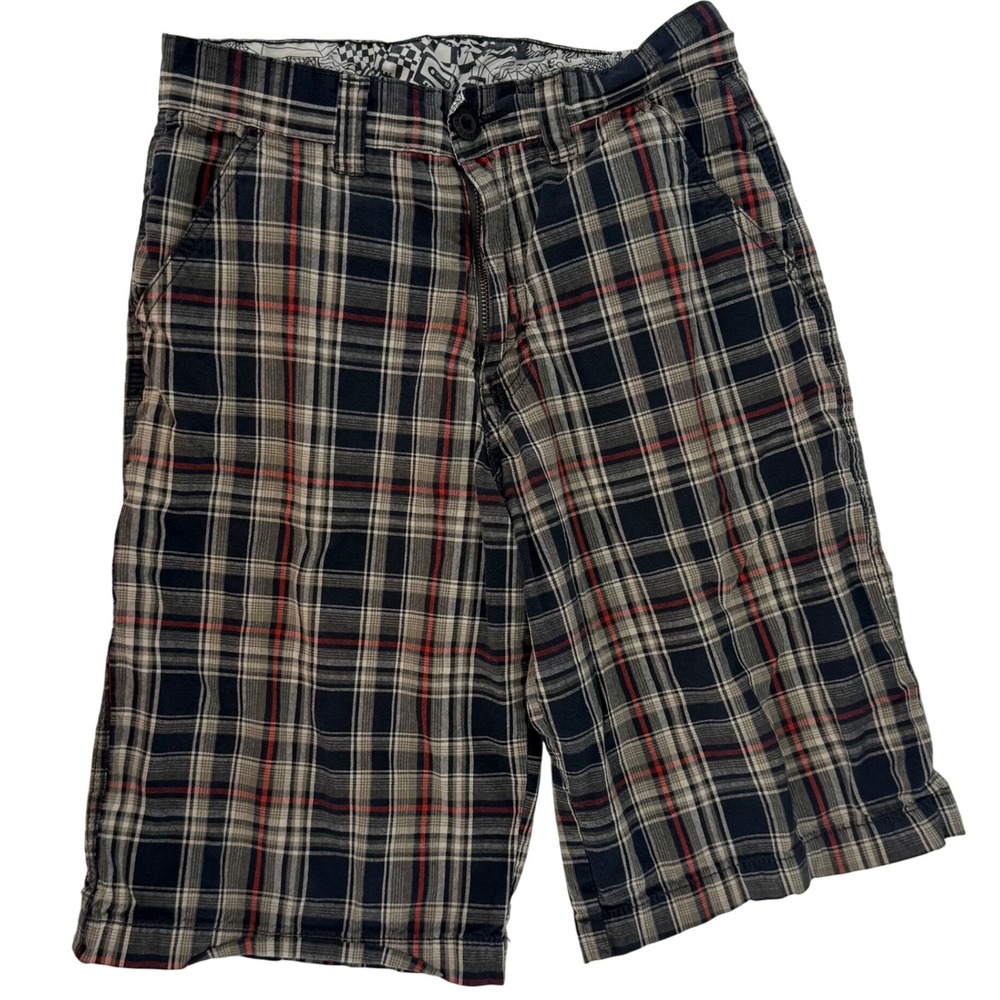 Unionbay Plaid Shorts Boy's Size 10 Casual Summer Everyday Gopcore Utility